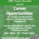 Career Opportunities with NYS Trooper