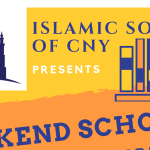 Registration for Weekend School (Sunday classes)