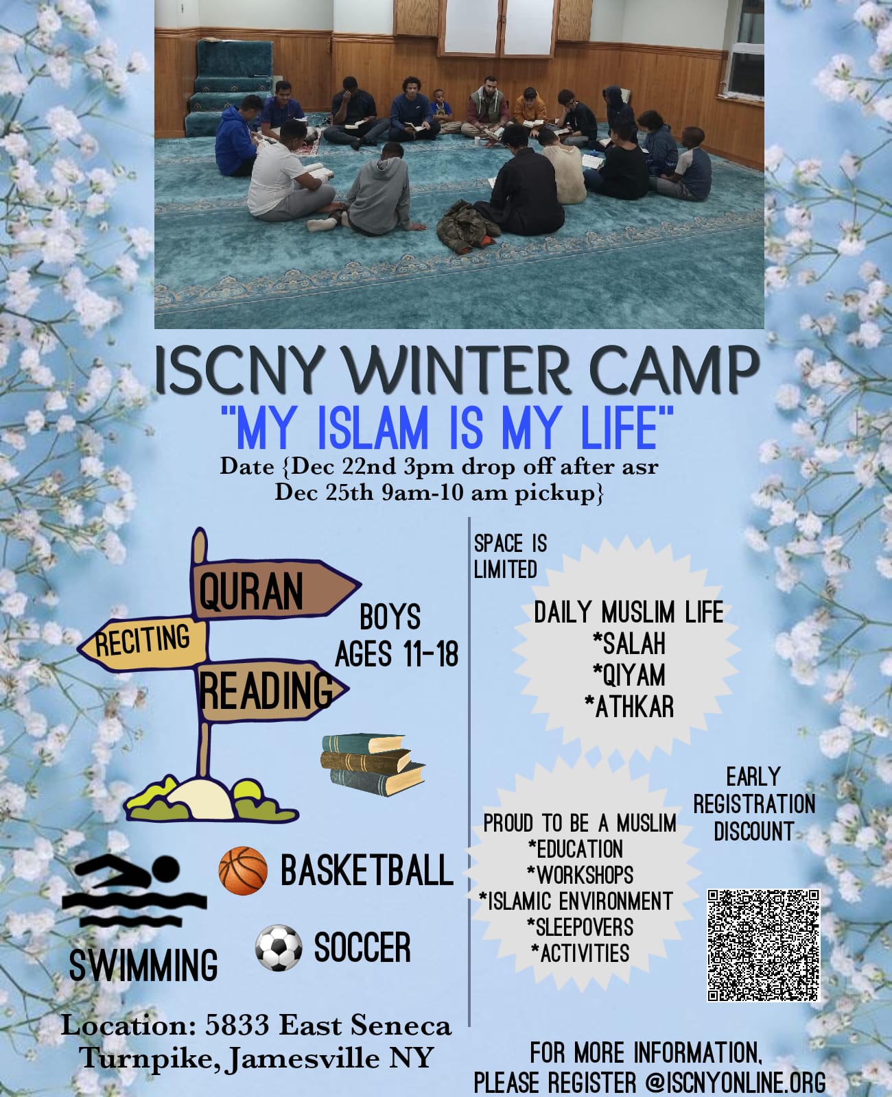 Registration for winter camp