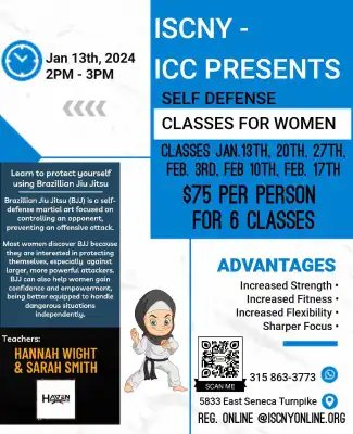 Registration: Self-defense classes for women