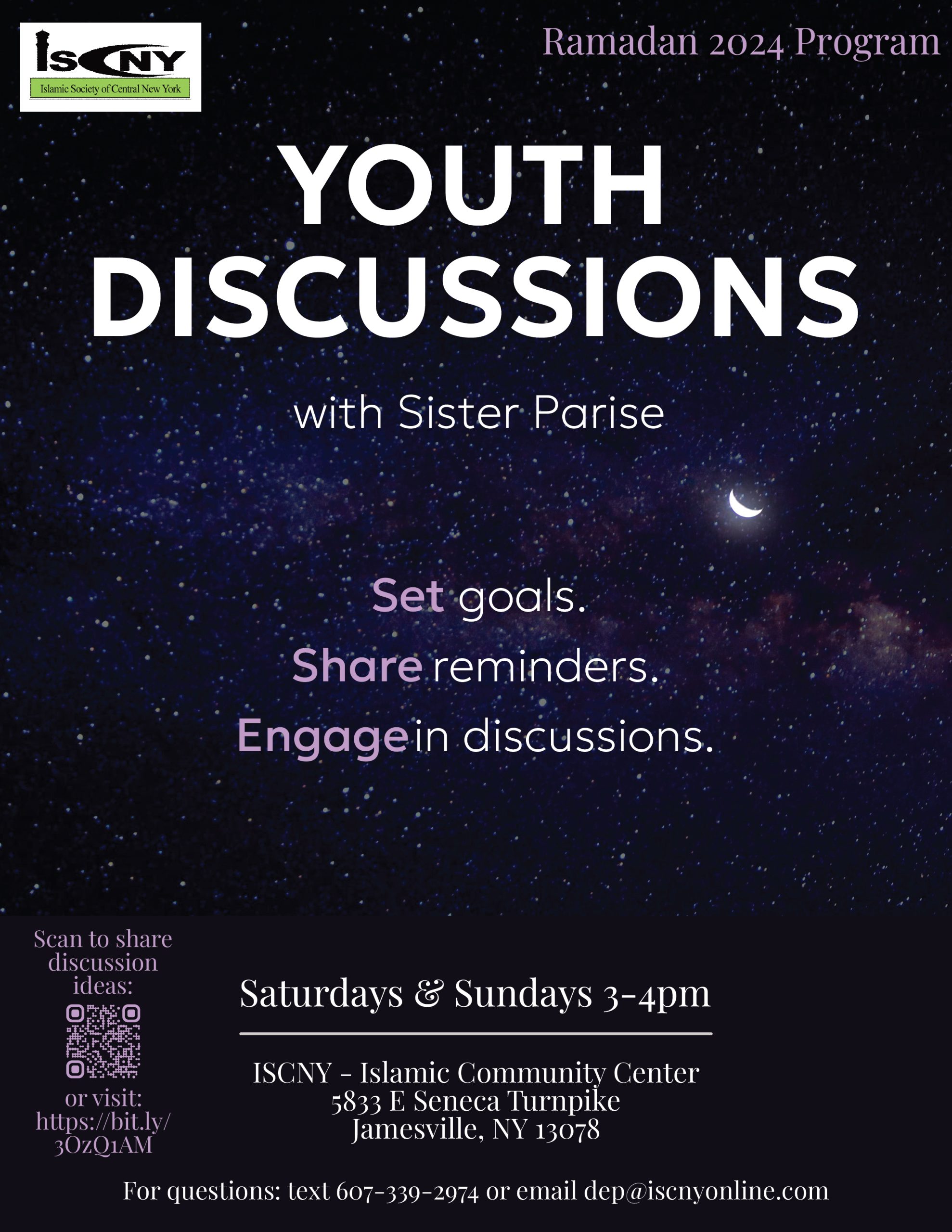 Ramadan youth discussion